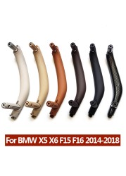 LHD RHD ترقية الداخلية الركاب مقبض الباب داخل الكسوة استبدال لسيارات BMW X5 X6 F15 F16 2014-2018