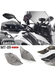 New Motorcycle Hand Guard Deflector Extended Hand Guards Windshield For Yamaha MT-09 Tracer 900 MT-09 2014-2017 2016