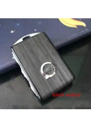 Classic Fashion Wood Grain Car Key Case For Volvo Car Key Cover For Volvo S60 S90 XC40 XC60 XC90 V60 V90 Polestar 1 Polestar 2