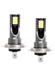 2pcs H7 LED Headlight Bulb H7 Led Fog Lamp High Power LED Car Headlight Bulbs Car Headlight Bulbs Auto Accessories