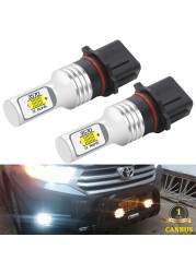 BMTxms - LED Car Fog Light, Daytime Running Light, Canbus, No Fault, P13W PSX26W, For Toyota Highlander (2011-2015)