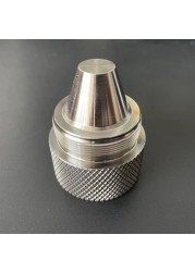 1.375x24 Titanium GR5 Storage Baffle Additional Additional Cone Cups Metric Thread For Solvent Units Cleaning Tube MST Kit 1-3/8x24