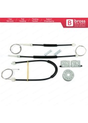 Bross قطع غيار السيارات BWR5321 منظم للنوافذ إصلاح مجموعة الجبهة اليمنى 95382557 لشروليه كروز 2010-2016 المحرز في تركيا