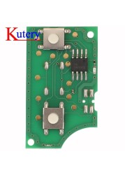 Kotri 433MHZ 2BTN 1J0959753CT 1J0959753DJ Remote Control Car Circuit Board Switch Fob for VW/VW Bora Polo Golf MK4