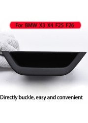 New Interior Door Pull Handle Armrest Panel Cover Storage Box LHD RHD For BMW X3 X4 F25 F26 2011-2017