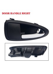 6J0837114A New Black ABS Auto Car Front Interior Right Side Door Handle Interior Accessories Fit For Seat Ibiza 2009 2010 2011 2012