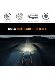 DMEX Upgrade OEM D2R Xenon HID Headlights 4300K ​​5500K 6000K 8000K Headlamp 85126 66240 P32d-3 Replacement