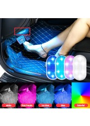 Led Car Interior Decorative Clorful Ambient Light USB Charge Anti Water Car Accessories For Mersedes Benz Seat Leon Changan Cx70