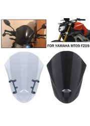 Motorcycle Windshield Gin-brise For Yamaha MT-09 FZ-09 2013 2014 2015 2016 MT FZ 09 Wind Screen Deflector Visor With Bracket