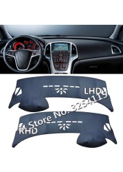 Leather Dashmat Covers Dashmat Dash Mat Carpet Car Accessories For Opel GTC Vauxhall Astra Holden J (P10) 2009-2015 2010