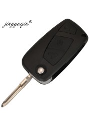 jingyuqin Folding Car Remote Key Shell Case For Fiat Iveco Daily MK4 2006 2007 2008 2009 2010 2011 GT10 Flip Key