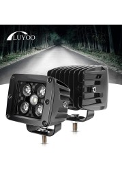 Luyoo 3 Inch LED Work Light/Light Bar Offroad 12V 24V Led Work Blocks Lamp Spot Beam Led Headlights Tracking For SUV Cars 4x4 ATV UTV