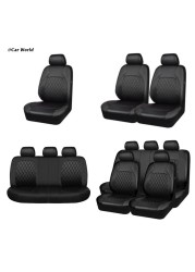 6XDB Universal Fits Stylish Car Seat Covers Against Dirt Pet Fur Durable Pets Seat Covers Eye-catching Seats Cushions