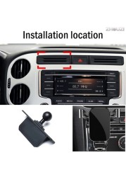 Car Mobile Phone Holder for Volkswagen Car Accessories Volkswagen Polo Passat Tiguan Golf Sportsvan 2013 2014 2016 2018