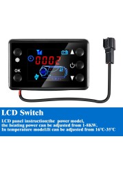 12V 24V Diesel Air Heater LCD Monitor Switch Control Panel Motherboard Remote Control Car Parking Heater Controller