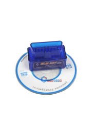 2022 Mini ELM327 V2.1 ELM 327 Bluetooth 4.0 OBD2 Diagnostic Tool for IOS Android Torque Code Car Scanner Multi Language