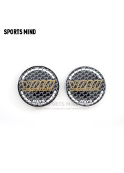 20pcs/lot 68mm VOLK Racing Wheel Car Wheel Center Hub Caps Car Refit Emblem Logo Dust-proof Cover