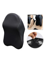 Car Headrest Neck Pillow Memory Foam Headrest Comfortable Car Pillow Lumbar Support Auto Interior Part Four Seasons General