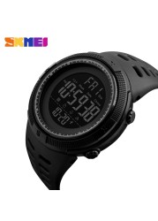 SKMEI Fashion Outdoor Sports Watch Men Multifunction Watches Alarm Clock Chrono 5Bar Waterproof Digital Watch reloj hombre 1251