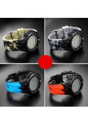 For PROTREK Casio PRW-6000/6100/3000 /3100 PRG-300 Watchband Silicone Waterproof Mountaineering Men's Bracelet 24mm