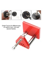 Wristwatch Needle Pressure Remover Portable Wristwatch Piston Puller Precision Parts Watches Repair Fittings Tools Red