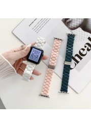 Newest Strap for Apple Watch Band SE Series 7 6 5 4 3 for Iwatch Bracelet 38mm 40mm 42mm 44mm Watchband Accessories 41mm 45mm