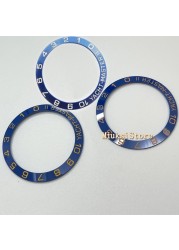 38mm/42mm Watch Bezel Yacht-Master II Sub Blue Ceramic Watch Bezel Replacement Part Accessories