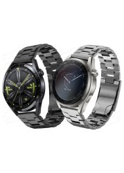 Titanium Metal Bracelet for Huawei Watch GT 3 46mm WATCH3 Pro Strap GT 2 Pro GT2 Smartwatch Band Replacement Wristband Watches