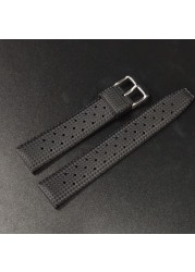 TP001 Tropic Strap 20mm Replacement Watch Bands Automatic Watch Bracelets Diving Watches Waffle Strap 20/22mm