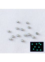 Luminous point at 12 bezel inserts for Seiko lume pip watch parts