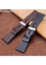 Large Watch Strap 26mm 27mm 28mm 30mm 32mm 34mm Suitable for Seven On Friday Diesel FEICE Men's Wrist Watch Band Bracelet