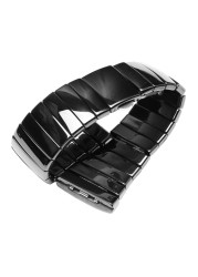 High Quality Ceramic Strap 17mm 26mm 29mm Black Bracelet Replacement Strap for Sintra Female Series and Male Watch Series