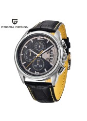 Pagani Design Men's Chronograph Watches Men Luxury Brand Quartz Sports Wristwatch Diving 30m Casual Watch relogio masculino PD-3306