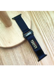 Solo Loop Nylon Strap For Apple Watch Band 44mm 40mm 38 42 41 45mm Adjustable Sport Breathable Bracelet For iWatch 7 SE 6 5 4321