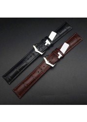 Watch Accessories Watch Strap Watch Band Leather Straps 18mm 19mm 20mm 21mm 22mm Watch Band For Watchband