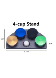 Watch Oil Repair Dip Oiler Stand Die-Cast Anti-Slip Ceramic Container Base With Dust-Free Lids W30180