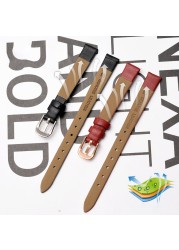 Genuine Leather Watch Band 18*14mm For casio LTP-2069L-4A Watch Strap Port Replacement Women Bracelet Cowhide Accessories Wristband