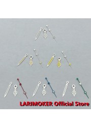 LARIMOKER ووتش Gands الأخضر مضيئة الأيدي صالح NH35 NH36 NH38 ايتا 2836 2824 ميوتا 8205 8215 821A Mingzhu DG 2813 3804 حركة