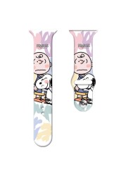 Doraemon Silicone Strap for Apple Watch Band 44mm 45mm 42mm 40mm 38mm 41mm Anime Watchband iWatch Apple Watch Serie 6 5 3 SE 7