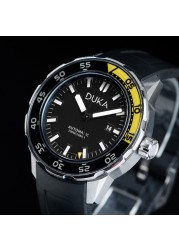 2021 New DOKA Wrist Watch Luxury Brand Automatic Watch for Men Mechanical Watch Men NH35 Ceramic Bezel 100M Steel Diver Watch