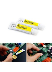 1pc 5g Thermal Grease Paste Conductive Heatsink Plaster Adhesive Glue for VGA Chip RAM LED IC Cooler Radiator Cooling Tools