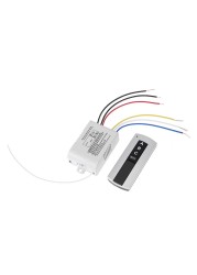 1/2/3 Channel ON/OFF 220V Wireless Remote Control Switch Receiver Transmitter for Lamp Light Electrical Equipment Drop Ship