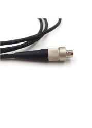 FVB 00 3 pin FVB Aircraft Cable Wire, Compatible with wisycom MTP40 / MTP40S / MTP41, Sennheiser SK2000