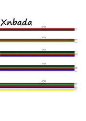 2Pin/3Pin/4Pin/5Pin/6Pin 22AWG Led Wire Cable for WS2812B WS2811 5050 2835 5730 LED Strip Light 1M/5M/10M/20M/50M/100M