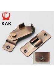 KAK 304 - Stainless Steel Door Lock, 90 Degree Angle Door Lock, Security Sliding Chain, Anti-theft Door Lock, Accessory