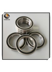 5pcs S6805-2RS Stainless Steel Ball Bearing 25x37x7mm ABEC-7 61805RS Ball Bearing 6805 RS Steel Bearing