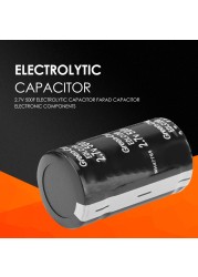 2.7V 500F Electrolytic Capacitors Farad Sensitive Metal Electrolytic Capacitors for Automotive Circuits Necessary Auto Circuit Tools