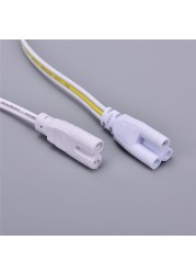 1pcs LED Tube Connector 3Pin/2Pin Double End Wire Cable 30cm Two Phase Three Phase T4 T5 T8 Lighting Lamp Connect Wholesale