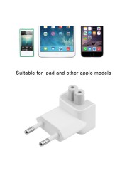 ACRDDK Wall EU Plug AC Power Adapter for Apple iPad iPhone 7 8 Plus MacBook Air Charger European Standard Adapter Socket HR