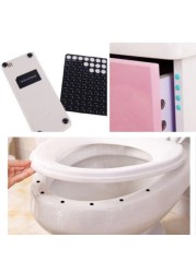 Toilet Protector Pad Drawer Pad Door Pad 8x2.5mm Self Adhesive Rubber Damper Cabinet Insulation Silicone Furniture Fenders